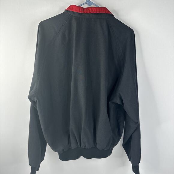 Vintage 90’s Swingster Mens Large Snap-On Racing Black Red Jacket US Racing - Picture 4 of 9